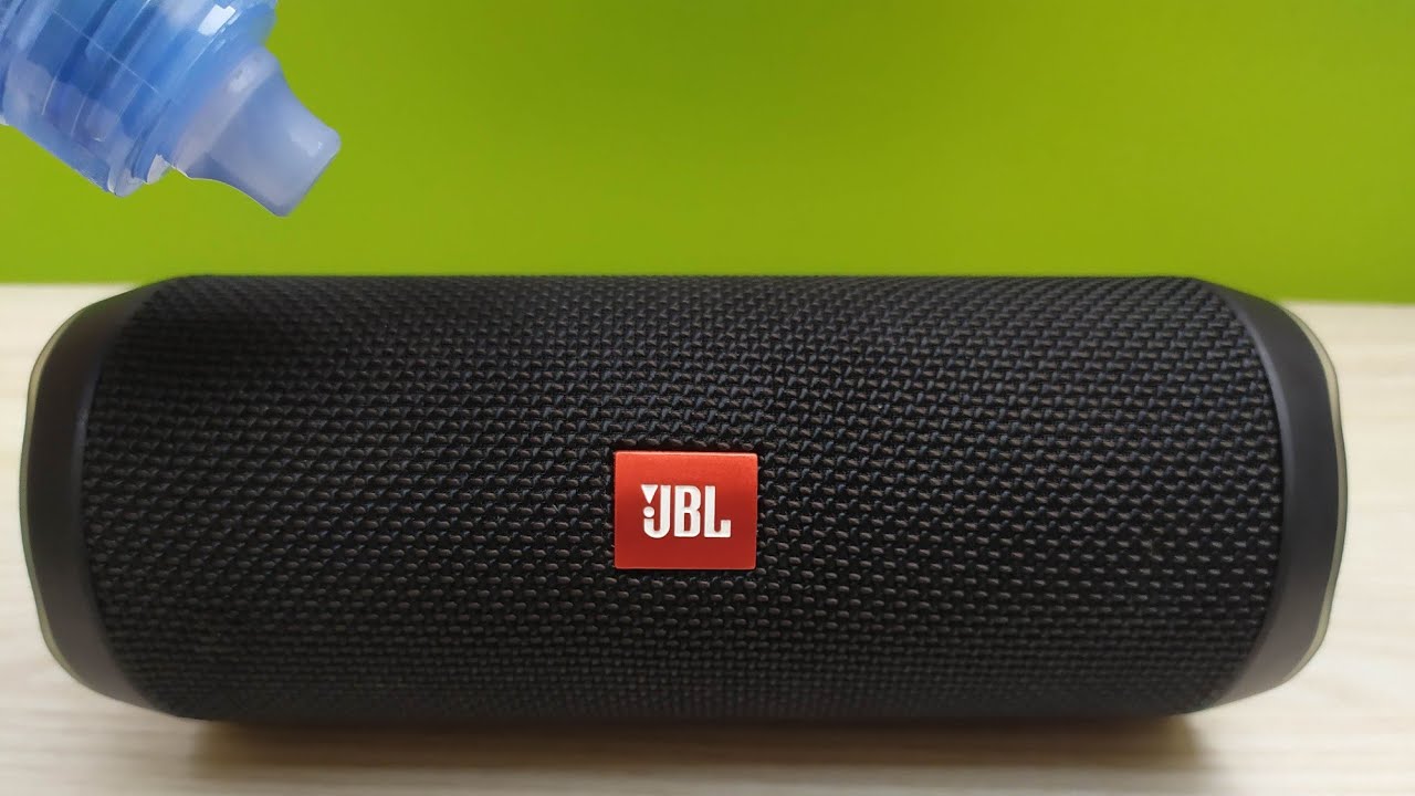 JBL Flip 4 Water test #1 - YouTube