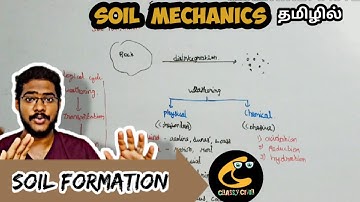 Introduction and Formation of soil | Soil Mechanics | Civil In Tamil
