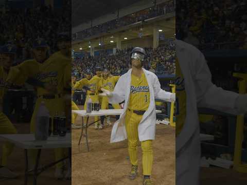 Bill Nye the Science Guy Plays for the Savannah Bananas?! | Part 1 #sciencerules #billnye #dance