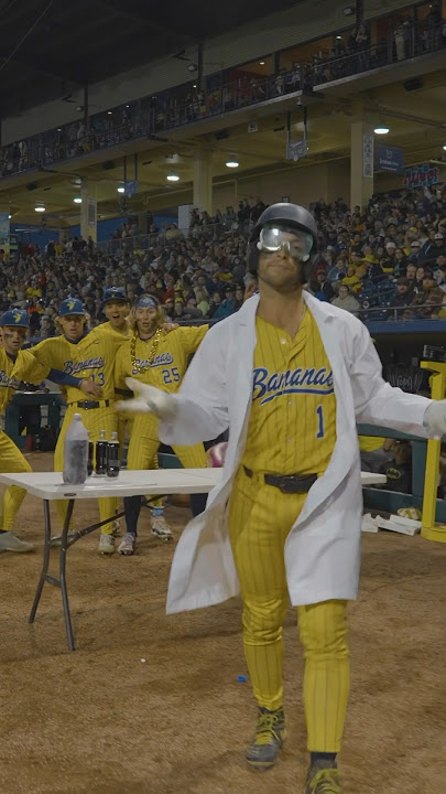 Bill Nye the Science Guy Plays for the Savannah Bananas?! | Part 1 #sciencerules #billnye #dance