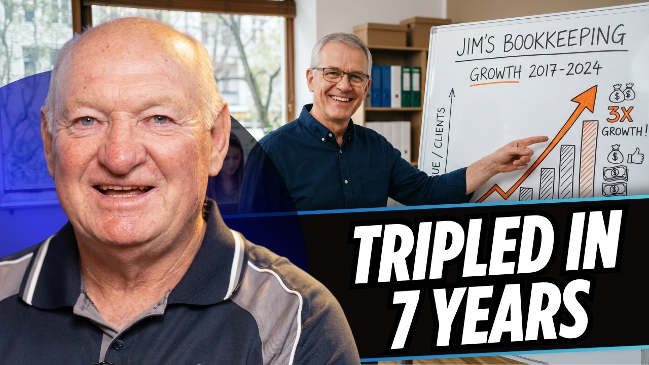 Lloyd Richardson: how he tripled Jim's Bookkeeping in 7 years Lloyd Richardson: how he tripled Jim's Bookkeeping in 7 years