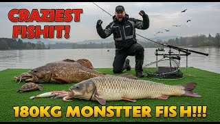 Unreal Catch! Muscular Man Pulls 180KG Monster Fish With Exotic Lure