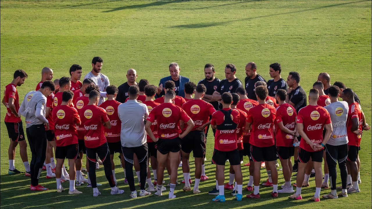 🎙️كلمة الكابتن محمود الخطيب للاعبي الفريق الأول لكرة القدم والجهاز الفني🦅