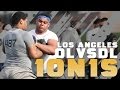 Nike Football's The Opening Los Angeles | OL vs DL 1 on 1's