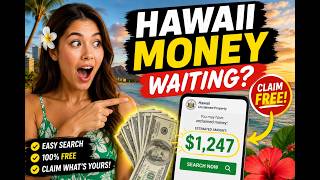 How to find unclaimed money in Hawaii for free