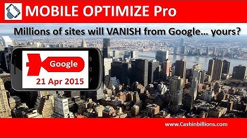 Mobile Optimize Pro Review Demo Video | Websites Prepare for Google