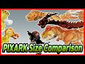픽스아크 공룡 사이즈 비교 Pixark Dinosaur Size Comparison 3d 픽스아크 공룡 사이즈 비교 Pixark Dinosaur Size Comparison 3d