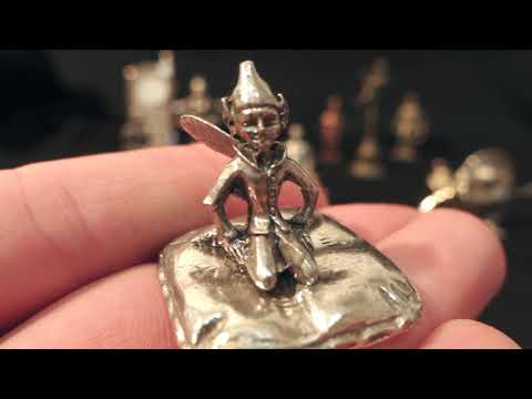 БАРАХОЛКА в центре Неаполя. Серебро в коллекцию. Миниатюры из серебра часть 2.