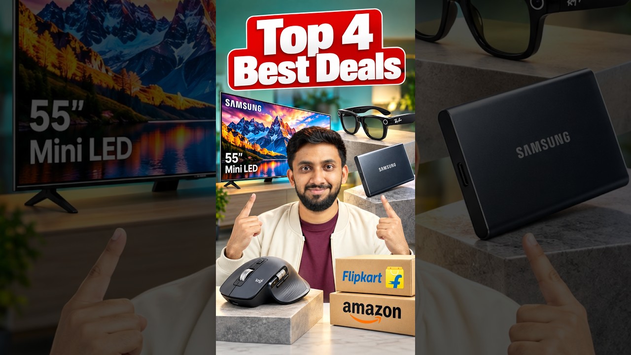 Samsung products ivlo kammi Price a?😱 Inta 4 Deals a Miss paniratheenga🔥