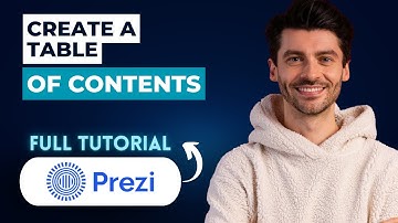 How to Create a Table of Contents in Prezi [2025 Guide]