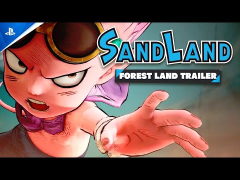 Sand Land - Forest Land Trailer | PS5 & PS4 Games