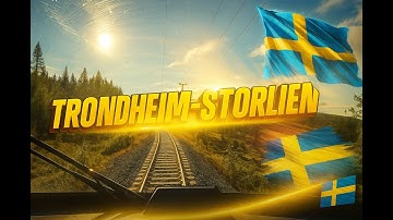 Train 1301 Trondheim – Storlien (September 1. 2025)