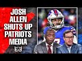 Josh Allen Shuts Up Patriots Media| Built In Buffalo