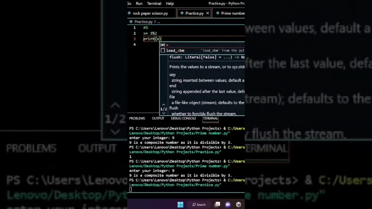 What is the Mod(%) function in python 