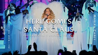 Mariah Carey - Here Comes Santa Claus Housetop Celebration Instrumental W Backing Vocals