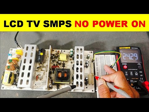 {775} LCD TV Power Supply No Power ON, Not Turning ON