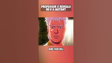 Professor X Reveals He