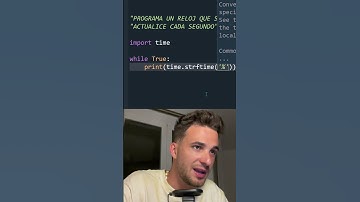 Programa un Reloj en Tiempo Real en Python 🕒🐍