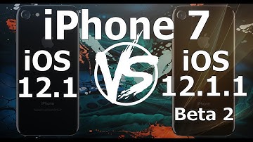 iPhone 7 : iOS 12.1.1 Beta 2 vs iOS 12.1 Speed Test (Build 16C5043b)