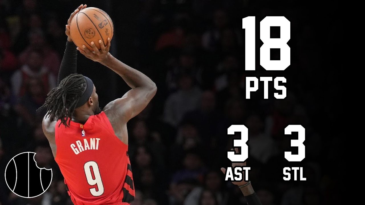 Jerami Grant Highlights Mavericks vs. Trail Blazers 5th Jan 2024