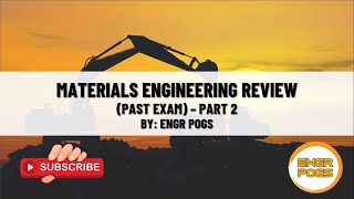 Part 2 • Material Engineering Reviewer • Past Examination •  Engr Pogs screenshot 3