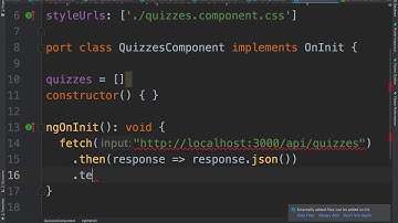 Integrating a simple Angular component with Node JS cs5610 sp20 12103