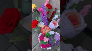 Eternal  Flowers #crochet #diy #flowers #flores #roses