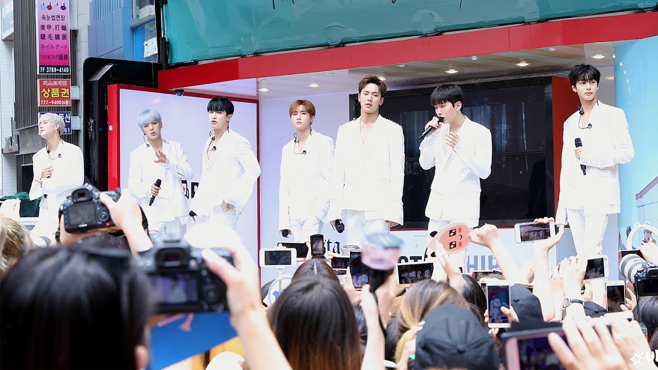 170701 몬스타엑스(MONSTA X) - 니가 필요해 (Need U) [명동 게릴라] 4K 직캠 by 비몽