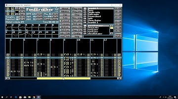 Shattered Air - tracked and played on Fast Tracker 2 Clone for Windows.
