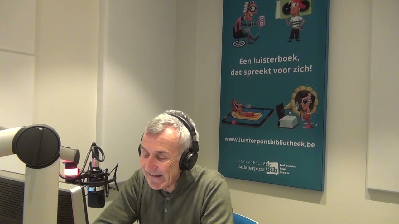 Jos Pierreux leest Wablieft-boek 'De eerste moord' in voor Luisterpunt