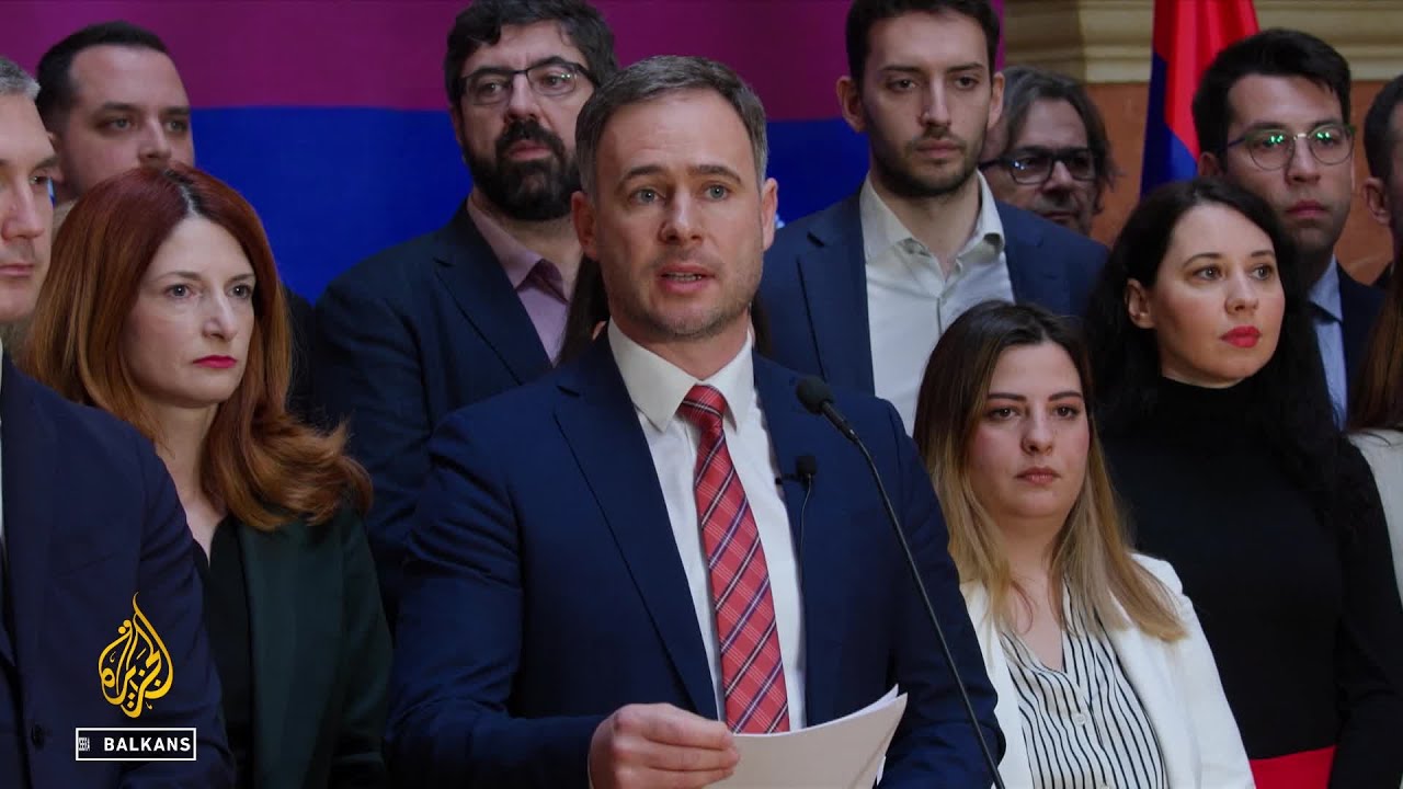 المعارضة تقترح تشكيل حكومة تحظى بثقة الشعب، لكن برنابيتش تقول "لن يكون ذلك ممكناً".