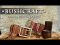 Ремень бушкрафт своими руками. Bushcraft belt with your own hands made of genuine leather.