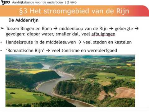 2VWO DeGeo H2§3 Het stroomgebied van de Rijn