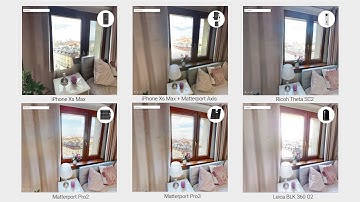 STAGES - Scans quality comparison / Daylight exposure / Matterport-compatible capture solutions