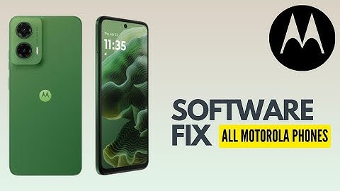 Motorola Moto G35 5G Software Problem? 100% Fix! | Moto Fix Software Full Guide | all motorola phone