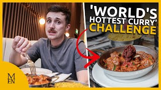 We tried the 'world's hottest curry' eating challenge in Manchester