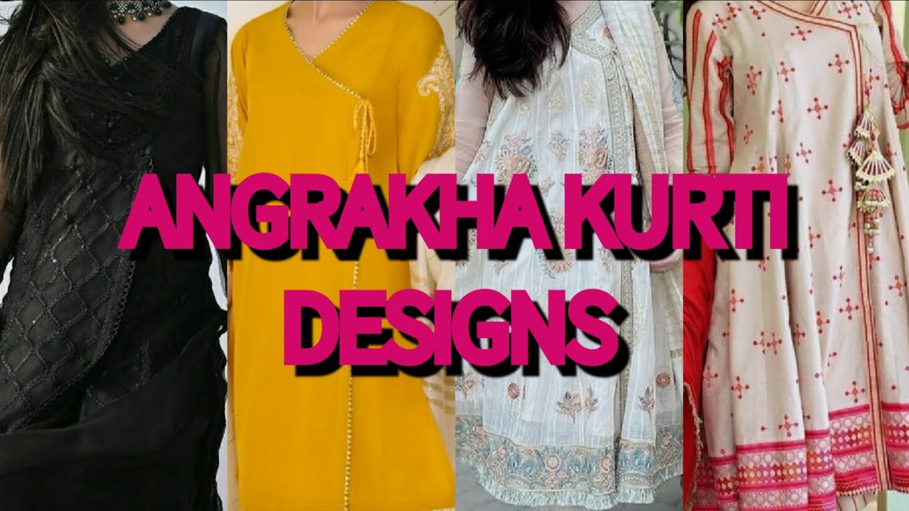 Latest 50 Types of Angrakha Kurta Designs (2022) - Tips and Beauty | Kurta  designs, Angrakha kurta, Angrakha kurta for women