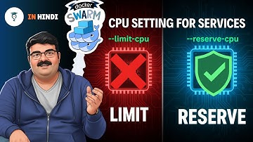 Ep 105/135 CPU Settings For Service Swarm Cluster Docker Swarm CPU Reservation & CPU Limit Explained