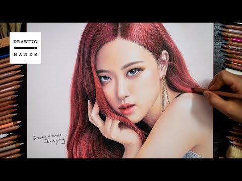 Speed Drawing BLACKPINK- Rose [Drawing Hands] - YouTube