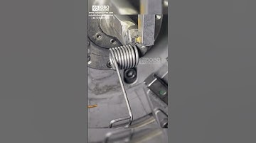 High quality CNC camless computer compression spring coiling spring machine