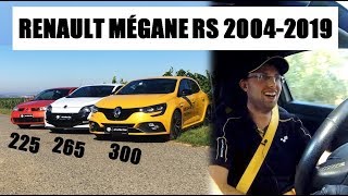 Renault Mégane RS - VŠECHNY GENERACE POHROMADĚ!!! #autamymaocima - /Rendl Megič 30/