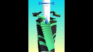 Stack Ball 3D Level 198 Gameplay (iOS,Andriod) #shorts