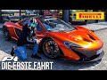 McLaren P1 | Erste Fahrt zur Pirelli P Zero World | GERCollector