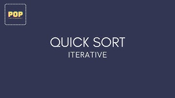 Quick Sort (Iterative)