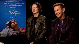 CALL ME BY YOUR NAME INTERVIEW: Andrew Freund chats w/ Timothee Chalamet and Armie Hammer