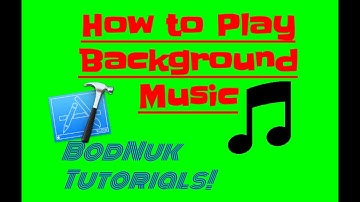 Playing Background Music in Xcode 6 - Objective C - BodNuk tutorials