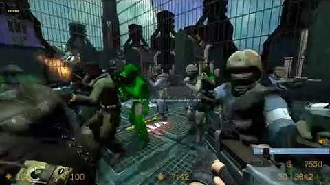 ZOMBIE ESCAPE MOD ON COUNTER-STRIKE: SOURCE, MAP: ZE_paranoid_resurrection, CSS