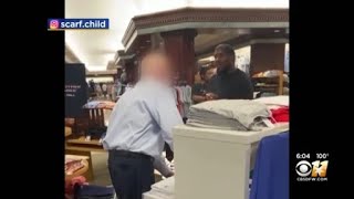 Viral video shows North Texas father respond calmly after Dillard's employee uses racial slur