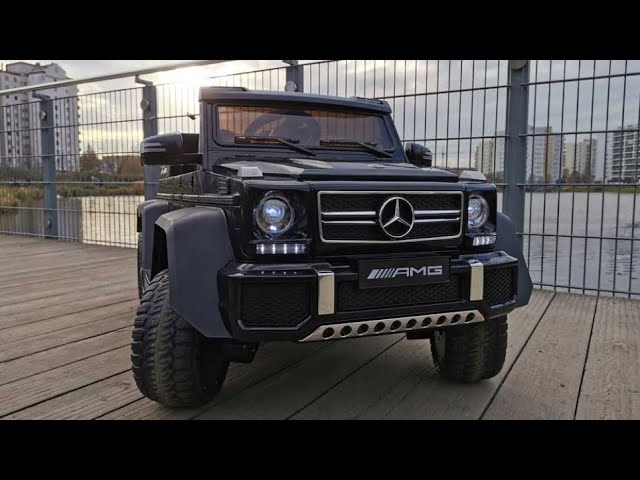 Unboxing G63 AMG 6X6 Officially Licensed by Mercedes 4K - YouTube