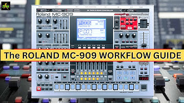THE Roland MC 909 WORKFLOW for Beginners Guide.